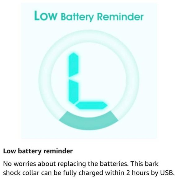 NEW Patpet Bark Collar #A12 for medium dog doggy pet - Picture 7 of 7